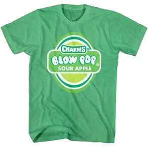 Charms Blow Pop Sour Apple Unisex T Shirt